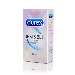 Extra Thin Condoms online Pakistan Durex Invisible (12 Condoms)
