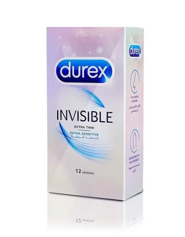Extra Thin Condoms online Pakistan Durex Invisible (12 Condoms)