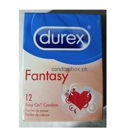 Durex Fantasy easy on Condoms 12 Pcs pack- Pakistan