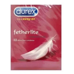 Durex Fetherlite Thin Feel Condoms 12 Pcs pack- Pakistan
