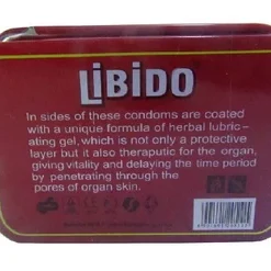 Libido Delay Time tin Pack condoms