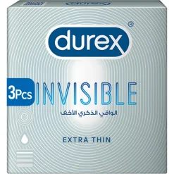 Durex Condoms Invisible 3 Pieces pack paksitan cheap prices