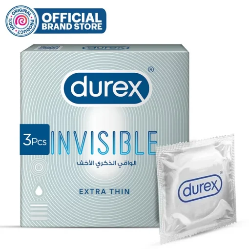 Durex Condoms Invisible 3 Pieces pakistan