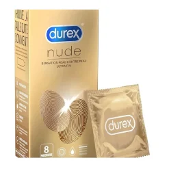 Durex Nude Original Condoms, 8-pieces Pack Pakistan