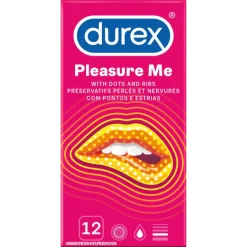 Durex Pleasure Me Ribbed And Dotted Pack of 12 Pakistan