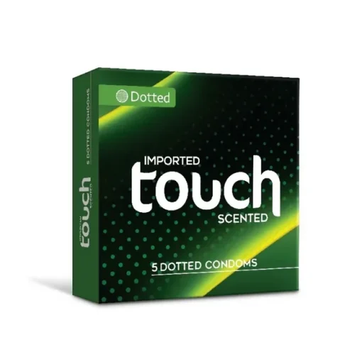 Touch Dotted Condoms - Pack of 5 pakistan online condoms shop